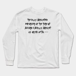 Magnus Graffiti black Long Sleeve T-Shirt